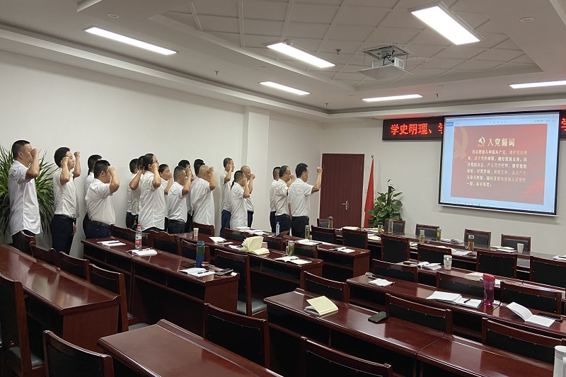 公司支部組織召開“學(xué)黨史、慶七一” 主題座談會